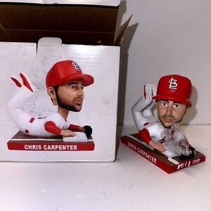 Chris Carpenter Cardinals Bobblehead 2011 World Series Champions Pose
